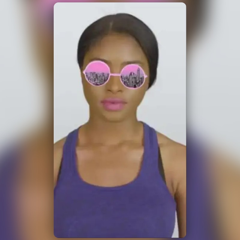 City Eyeglasses Lens by Leoni Angela Snapchat Lenses and Filters