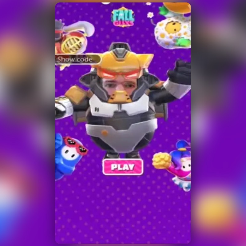 Xbox Fall Guys Lens by Xbox Snapchat Lenses and Filters