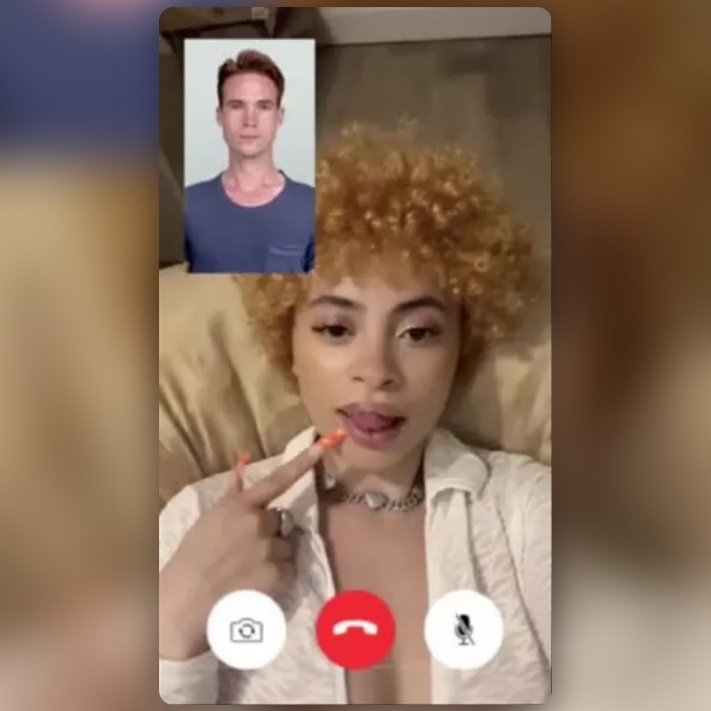 Ice Spice FaceTime Lens by Charlie Brandt Snapchat Lenses and Filters