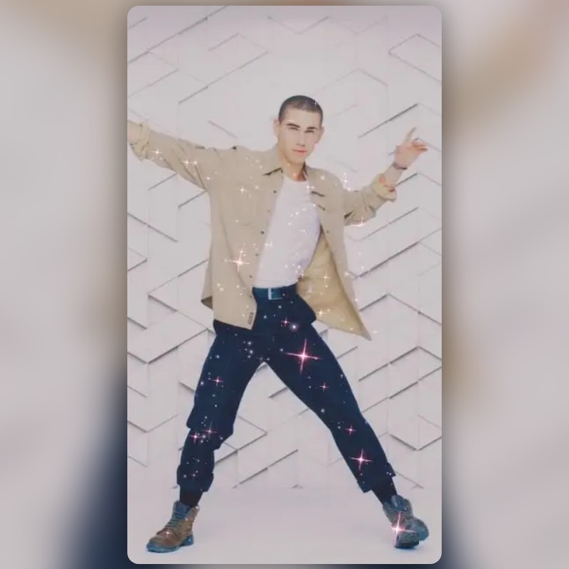 Pink Sparkles Lens by Snapchat Snapchat Lenses and Filters