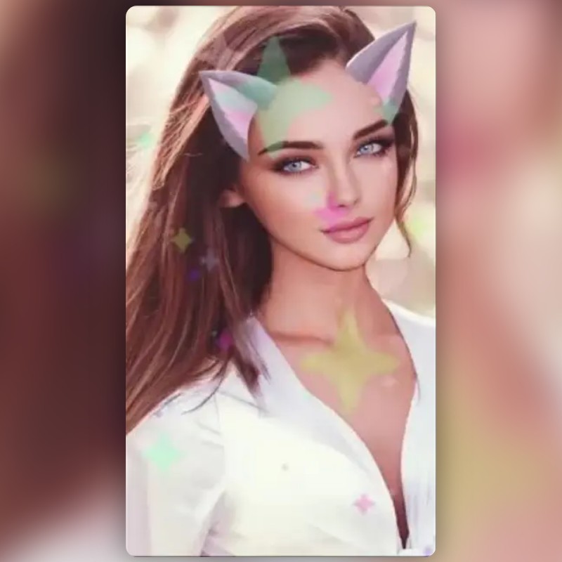 Cute Cat Ear Lens by MR SHWANA - Snapchat Lenses and Filters