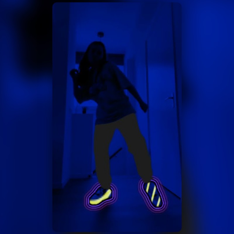 Snapchatが作成したDancing Shoes フィルター | Snapchatレンズ