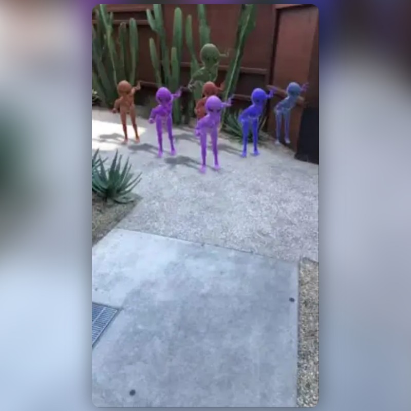 Alien Dance Lens by Lens Lab Snapchat Lenses and Filters