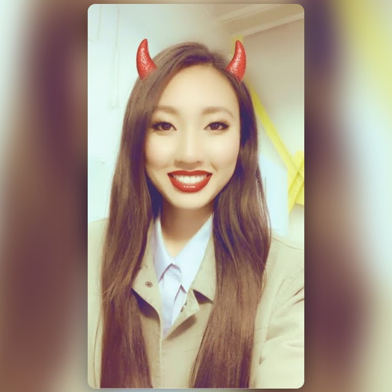 Devil Horns Lens by Snapchat - Snapchat Lenses and Filters