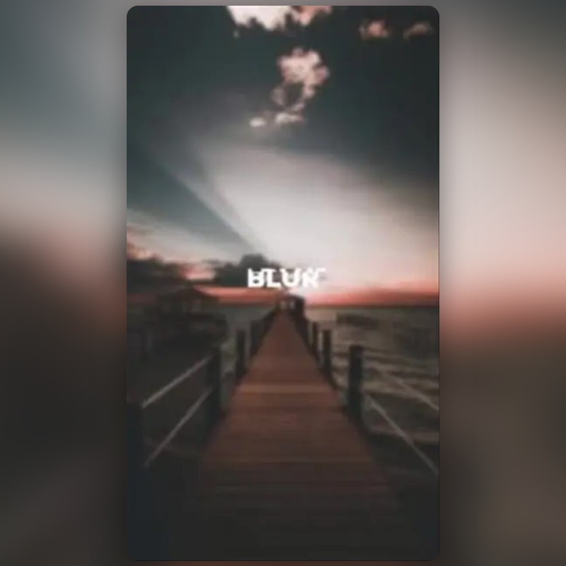Blur Lens by Wesam Snapchat Lenses and Filters