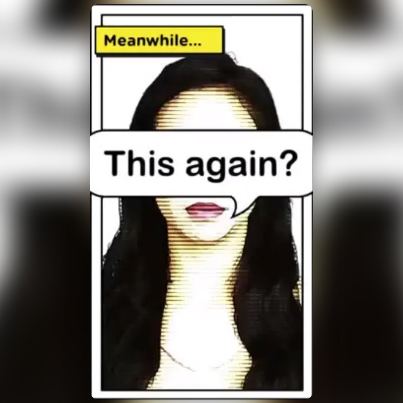 Comic Character Lens by Phil Walton Snapchat Lenses and Filters