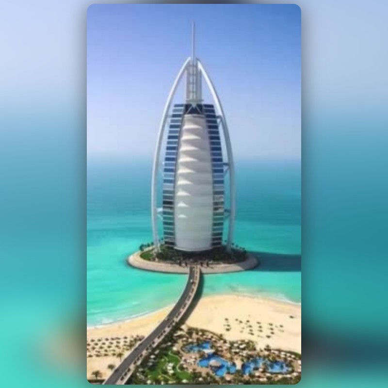 Burj al arab Lens by Snapchat - Snapchat Lenses and Filters