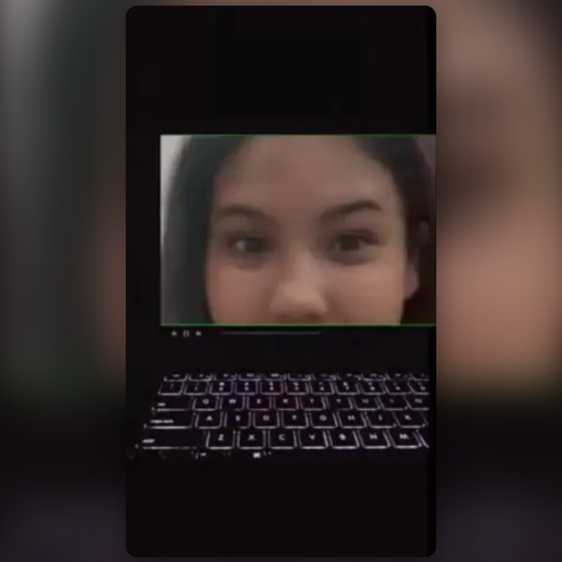 laptop on midnight Lens by tipooo Snapchat Lenses and Filters