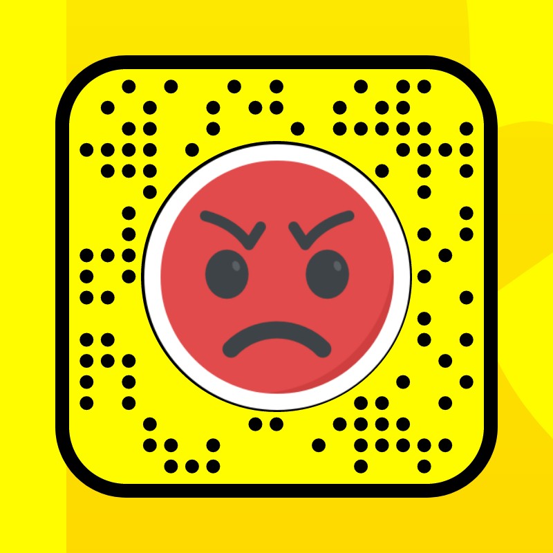 Angry Face Lens by stanley Snapchat Lenses and Filters