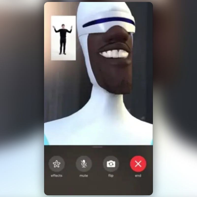 Facetime Frozone Lens by Justin Lezak Snapchat Lenses and Filters