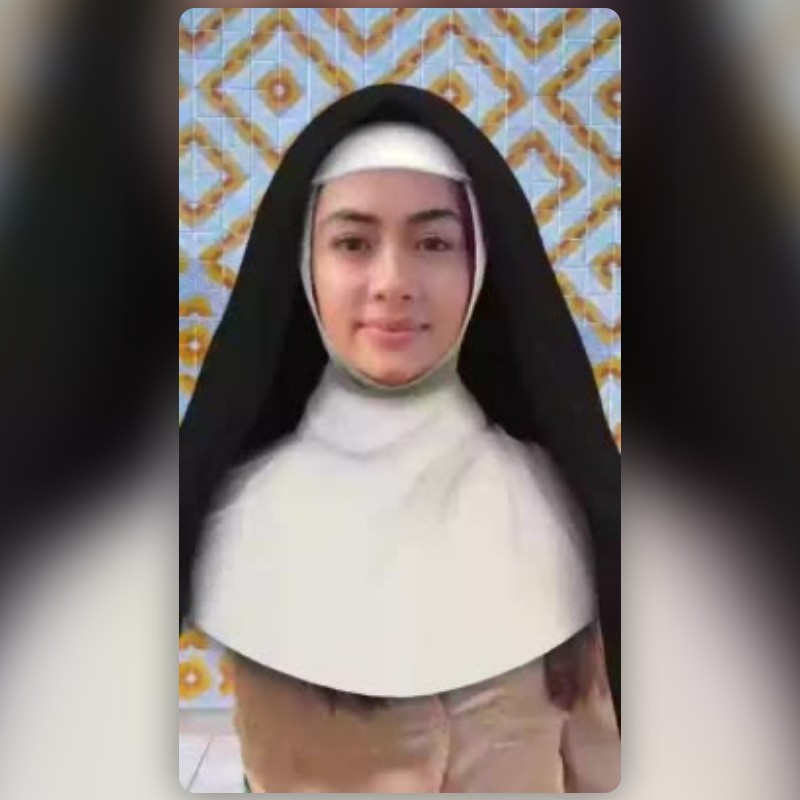 Snapchatが作成したnun rahibeフィルター | Snapchatレンズ