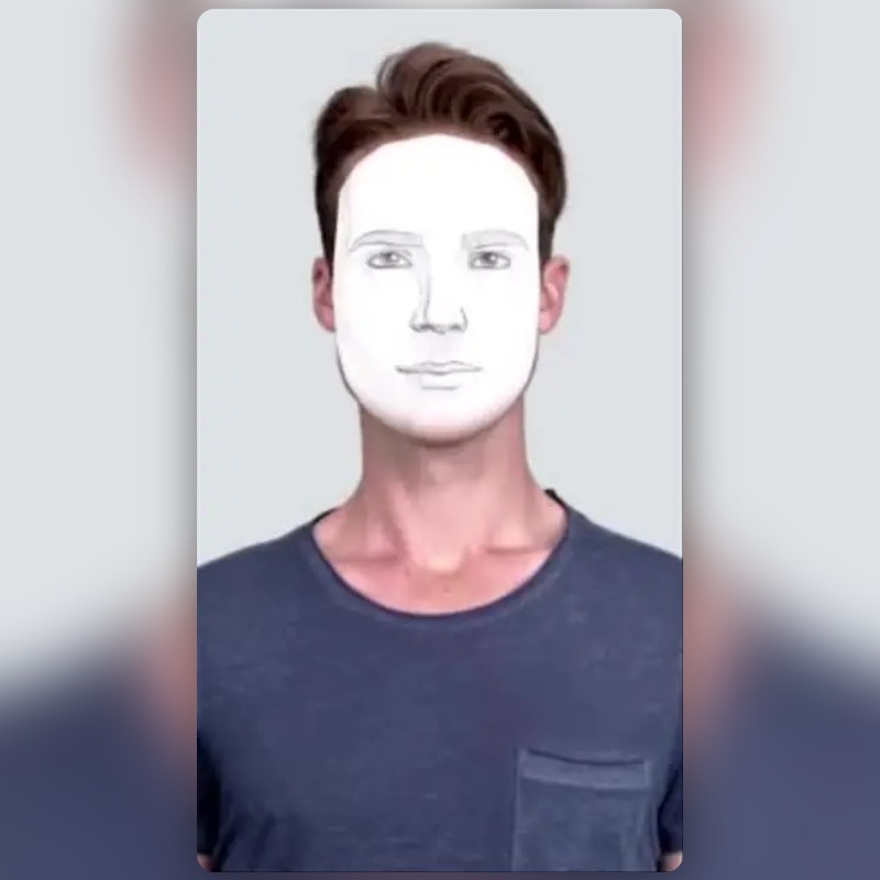 Paper Face Lens by Dustin🃏🕴🏻 Snapchat Lenses and Filters