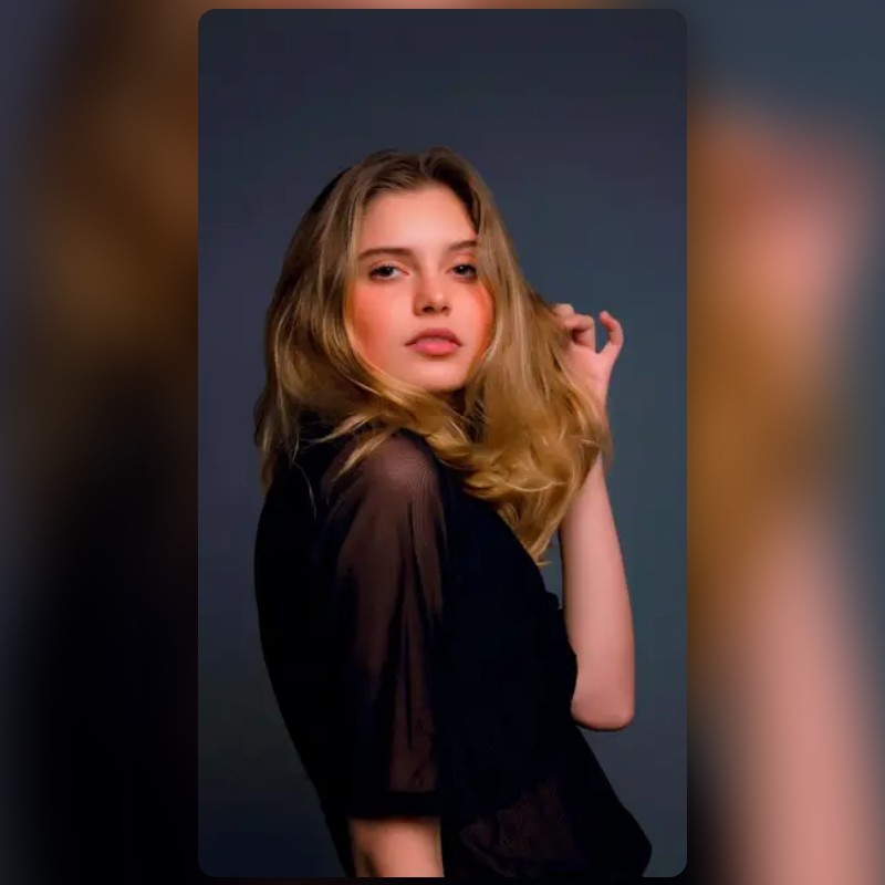 Orange Makeup Filter by Snapchat | Snapchat Lenses