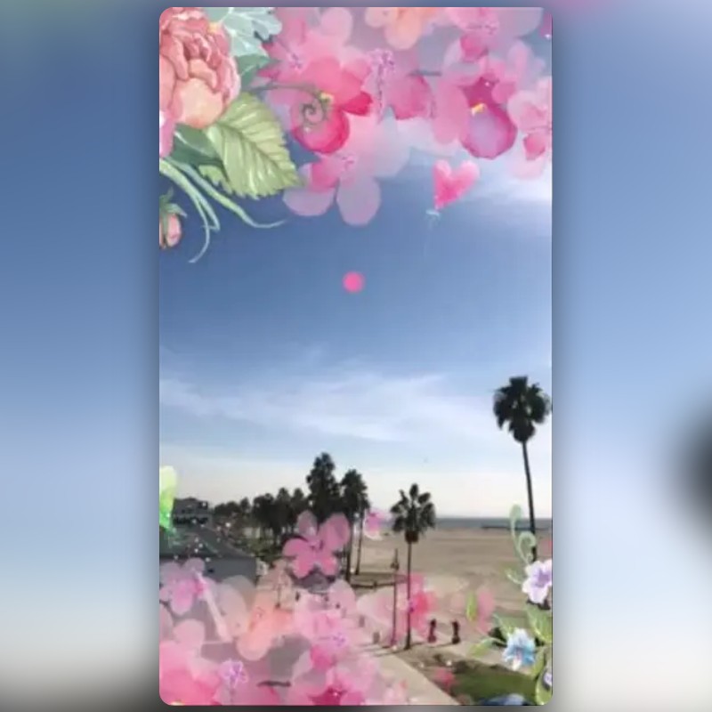 เลนส์ Flowers Day สร้างโดย bernadette☁️ เลนส์และฟิลเตอร์ Snapchat