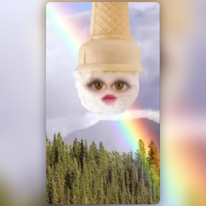 Basic Ice Cream Lens by Danielle Grace Snapchat Lenses and Filters