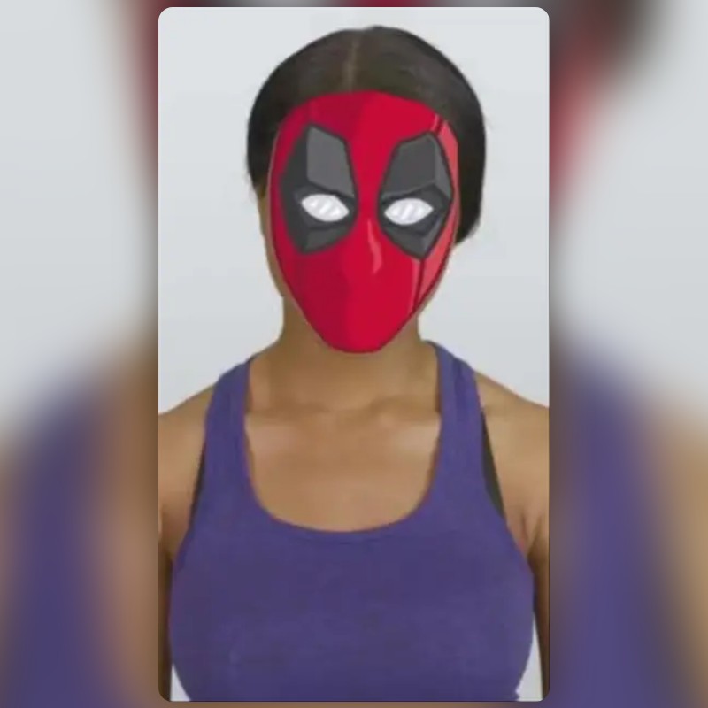 deadpool mask Filter by 𝑫𝒊𝒆𝒈𝒐 🚀🇫🇷 | Snapchat Lenses