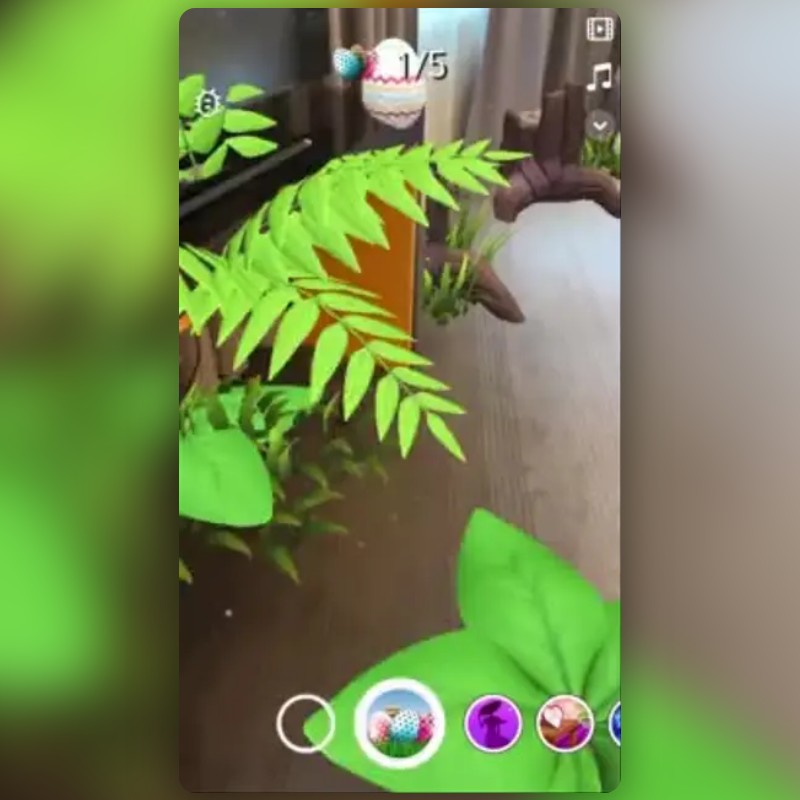 Easter Egg Hunt AR Lens by forwARdgame Snapchat Lenses and Filters