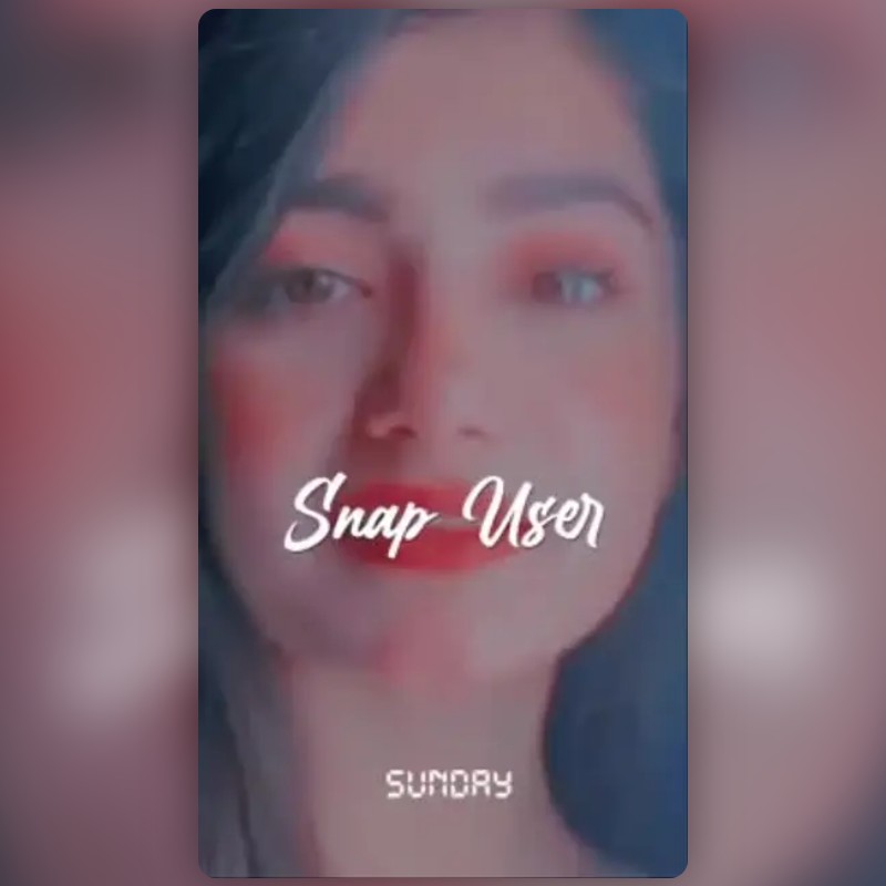 Name Blur Day Lens by Sunny Bahadurpuria🎥 Snapchat Lenses and Filters