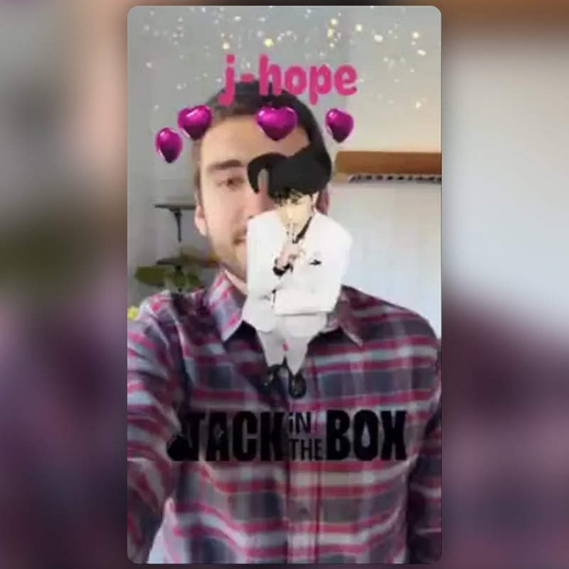 JACK iN THE BOX Lens by BTS Snapchat Lenses and Filters