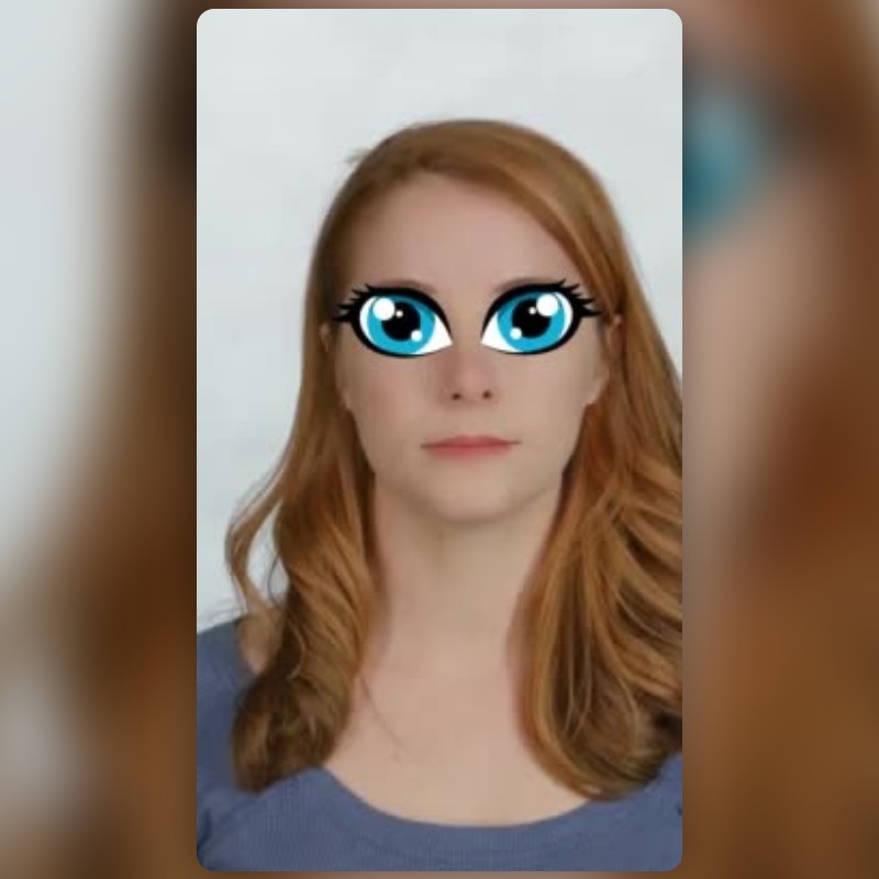 Anime Eyes Lens by buraque - Snapchat Lenses and Filters