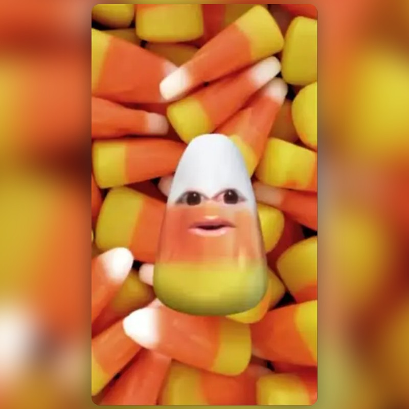 Candy Corn Head Lens by Marco