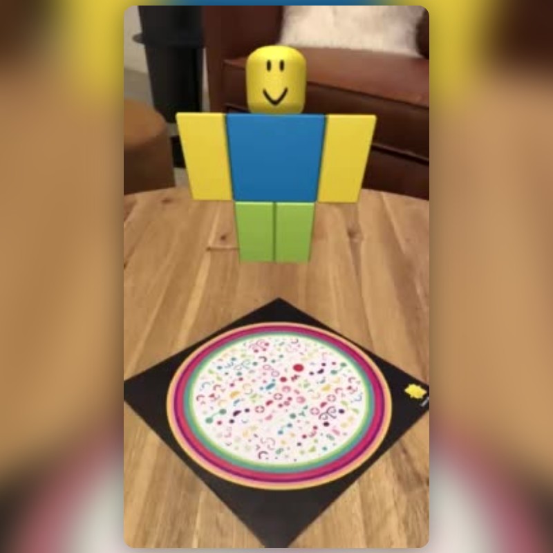 Roblox Noob Face Lens by Anton Olesen - Snapchat Lenses and Filters