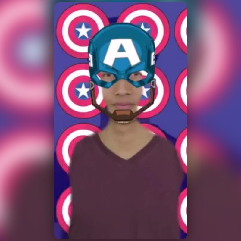 Captain America Lens By Sahda Ardelia Snapchat Lenses And Filters