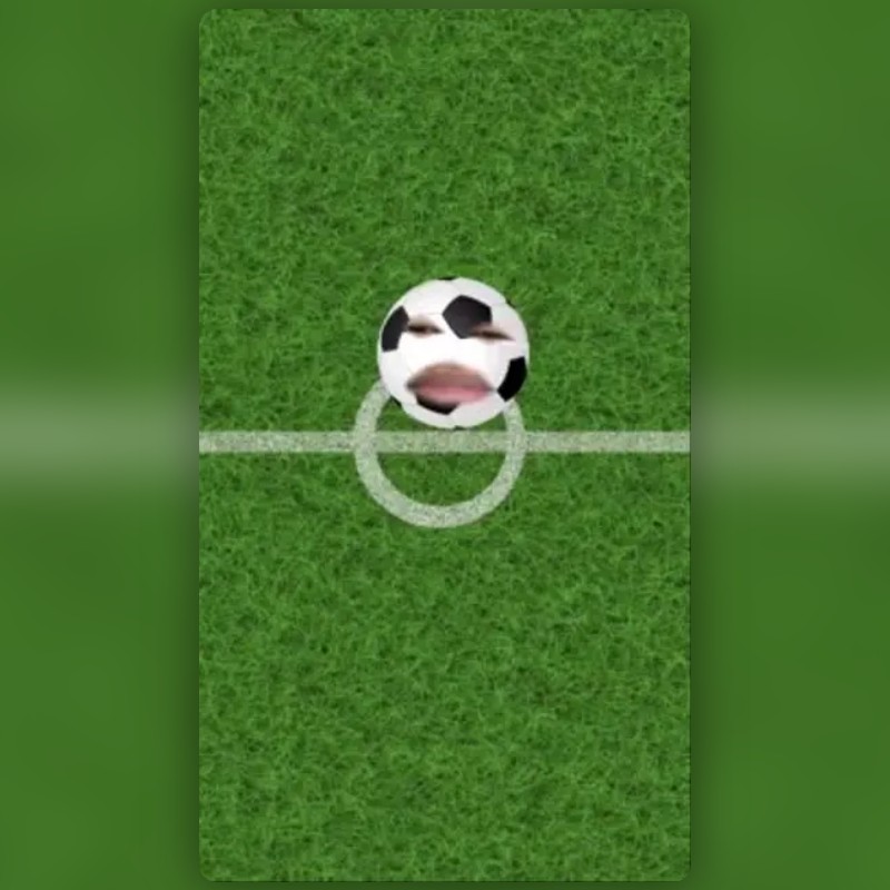 Football Lens by Cathan Snapchat Lenses and Filters