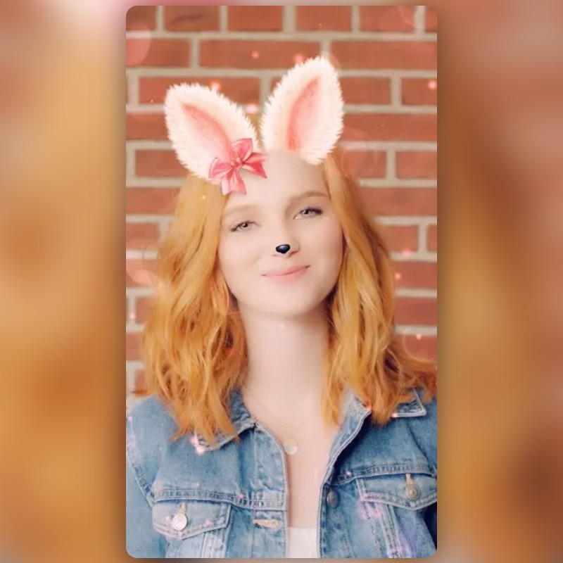 Pink Bunny Filter by Snapchat | Snapchat Lenses Pink Bunny Filter by Snapchat | Snapchat Lenses