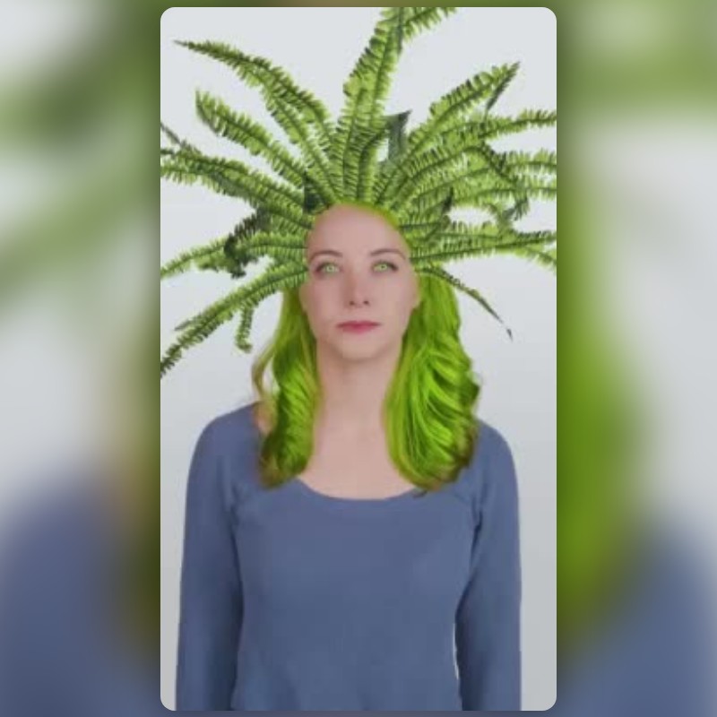 Fern Hair Lens by Phil Walton - Snapchat Lenses and Filters