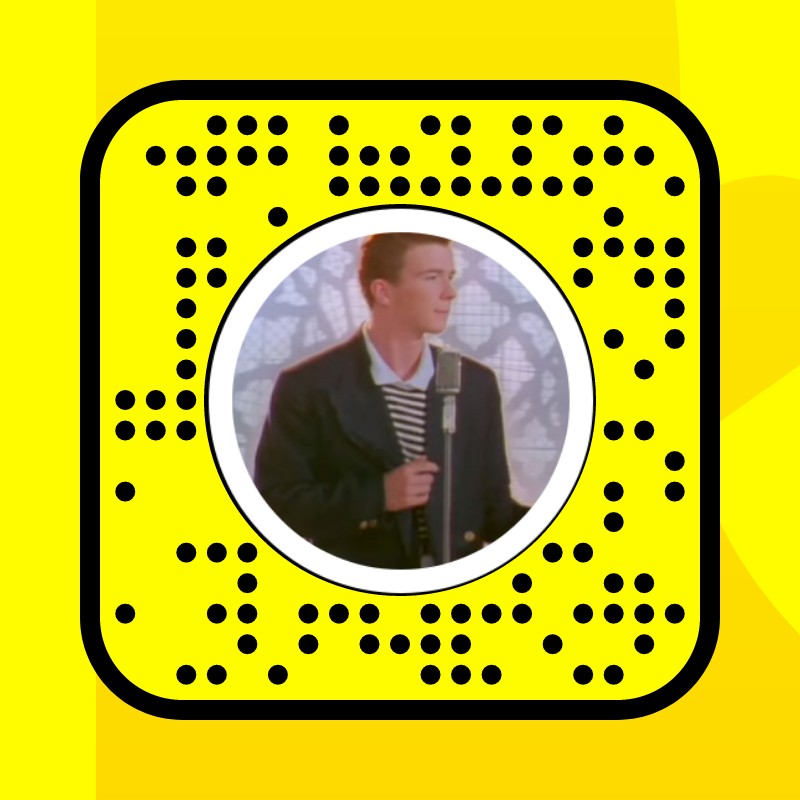 rick roll Lens by Thomas 👐 - Snapchat Lenses and Filters