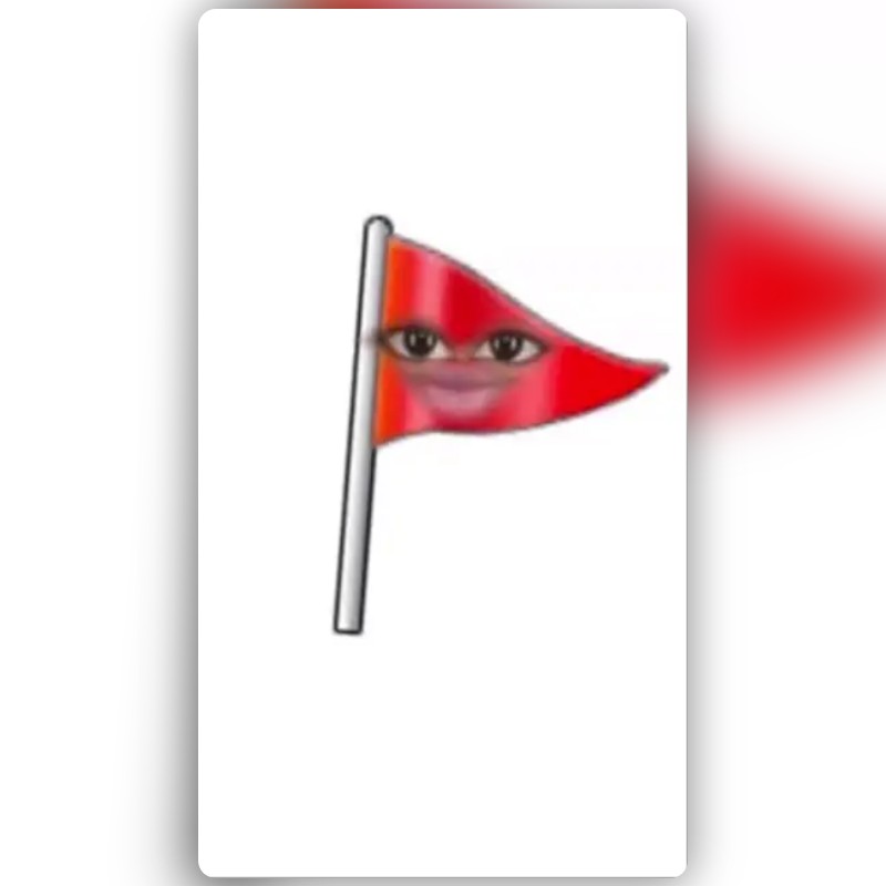 Red Flag Lens by Insyira Snapchat Lenses and Filters