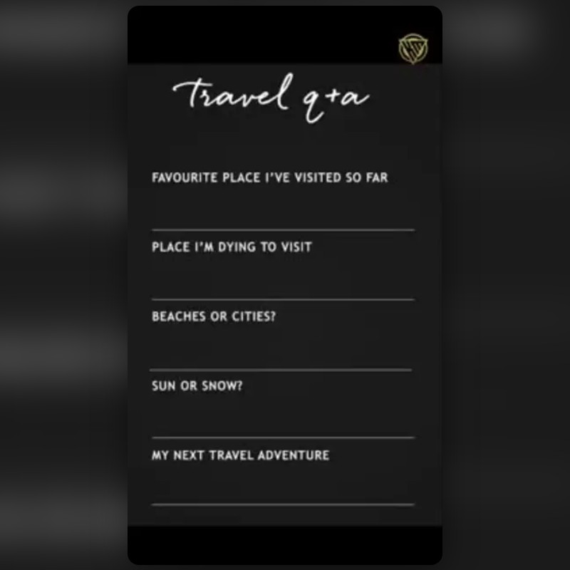 TRAVEL Q A Lens by Karn _ Matharoo Snapchat Lenses and Filters