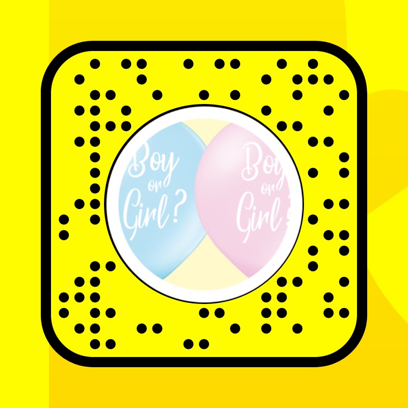 Gender reveal Lens by Honi🌺 Snapchat Lenses and Filters