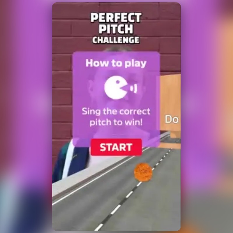 PERFECT PITCH Game Lens by Pratyush Snapchat Lenses and Filters