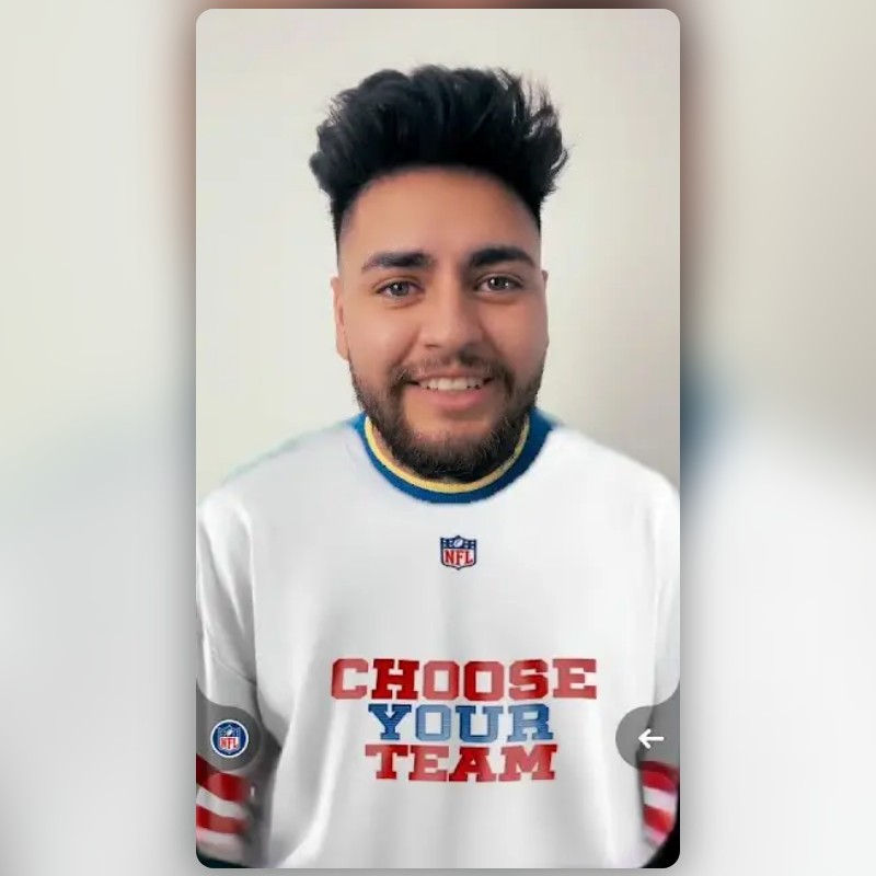 NFL Jerseys 2024 Filter by NFL Snapchat Lenses