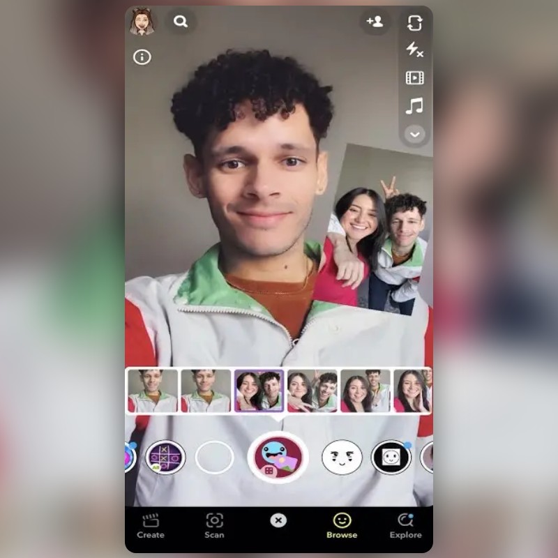 Upload Photo Lens by Snapchat - Snapchat Lenses and Filters
