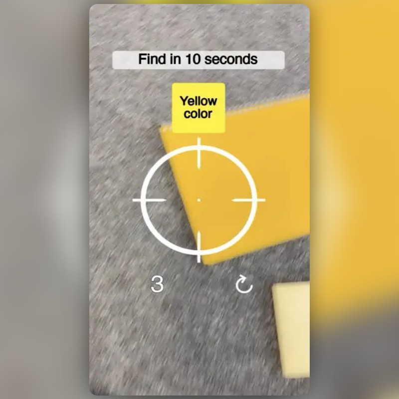 Snapchat Colour Color Challenge Lens by Snapchat - Snapchat Lenses and Filters