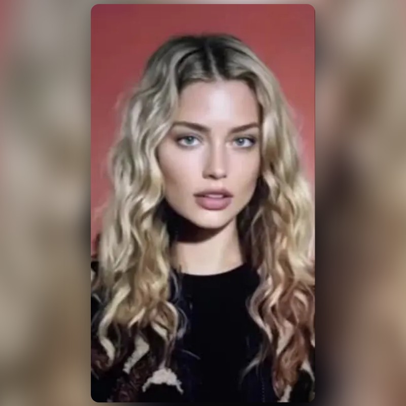 orange hair Color Lens by ميراف فهد Meraf Fahd Snapchat Lenses and