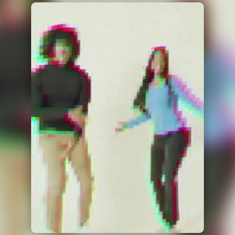 Pixel VHS Lens by Under25 Ramaiah Snapchat Lenses and Filters