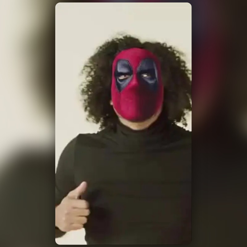 Deadpool Lens by دحوم🕺🏽 - Snapchat Lenses and Filters