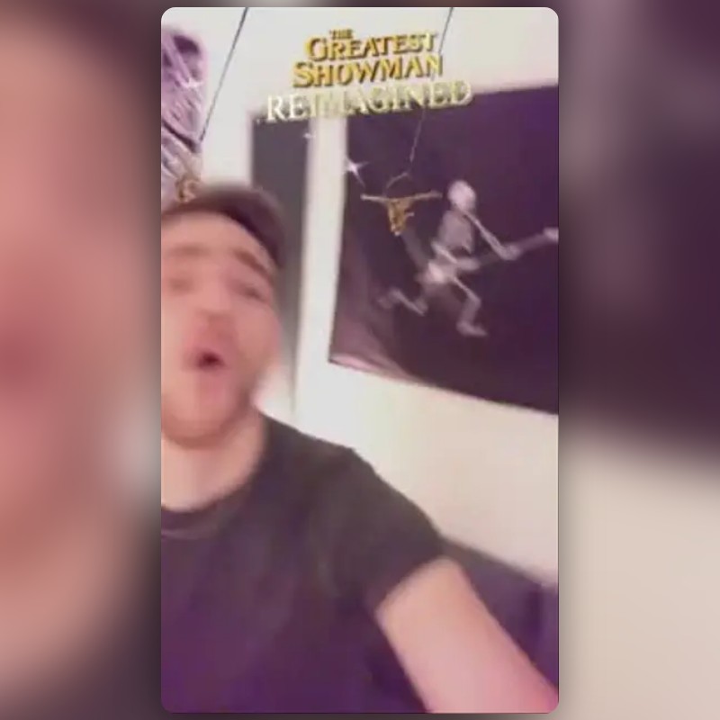 Rewrite The Stars Lens by Atlantic Records Snapchat Lenses and Filters