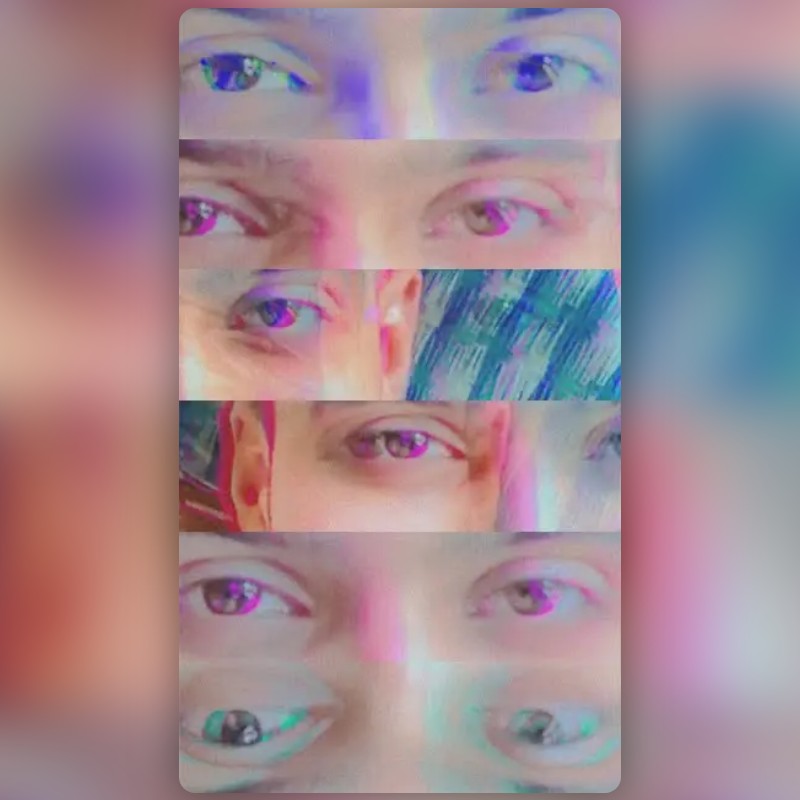 Eyes Collage Lens by Snapchat Snapchat Lenses and Filters
