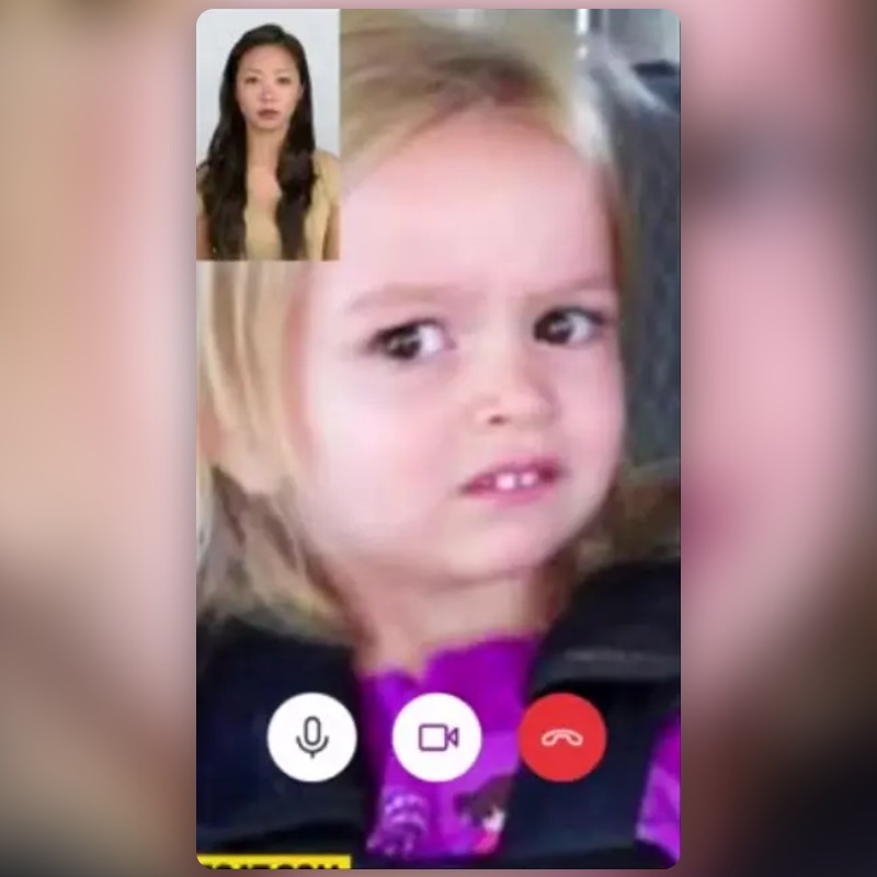 Meme Video Call Lens by Jovanka Pingky Snapchat Lenses and Filters