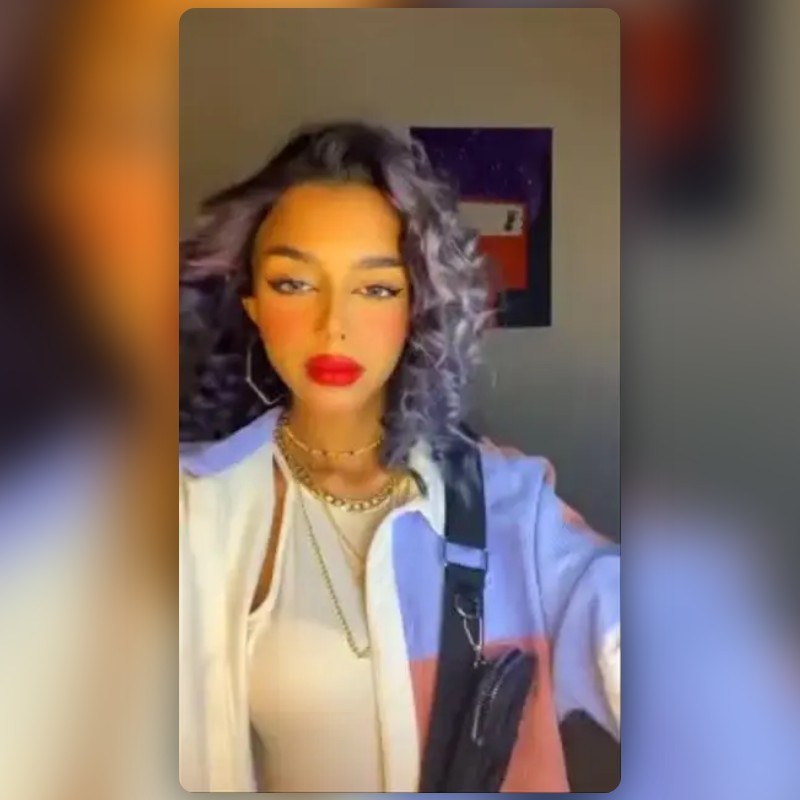 Cool red light Lens by Tariq B Snapchat Lenses and Filters