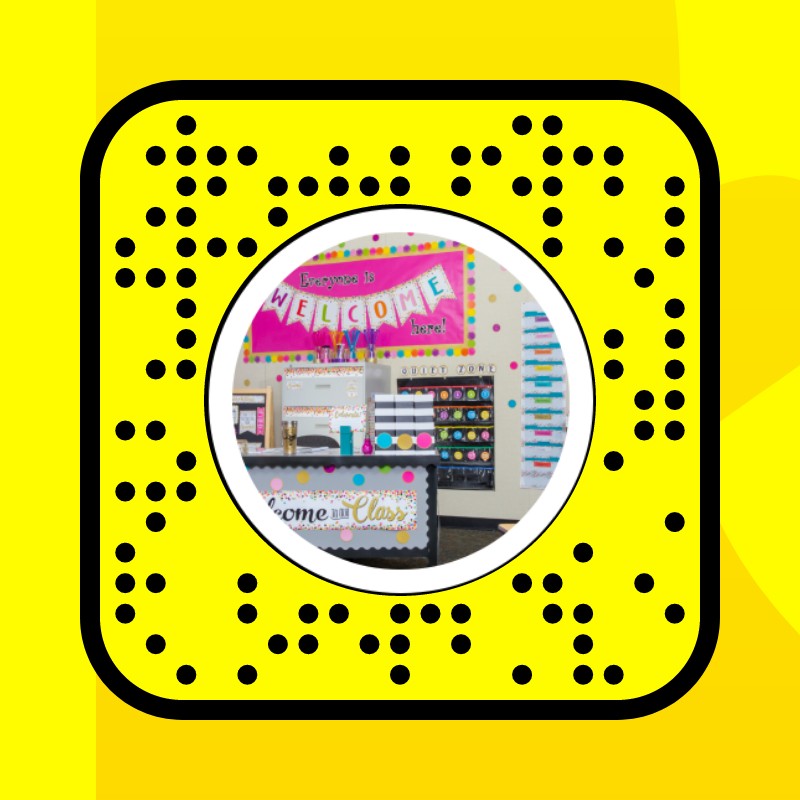 Confetti Classroom Lens by Allison Foret Snapchat Lenses and Filters