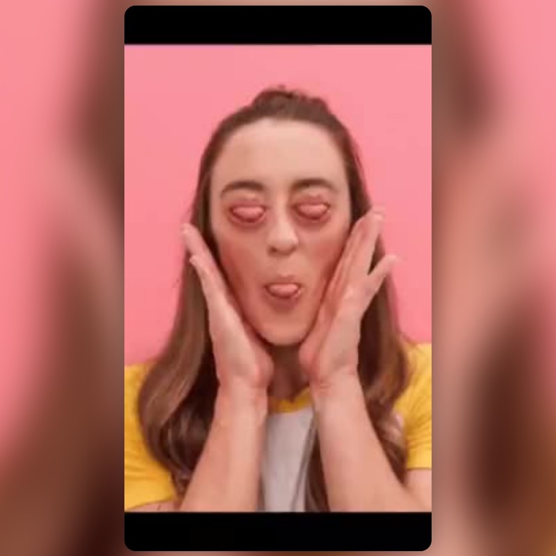 weirdcore eyes Lens by Adelka - Snapchat Lenses and Filters