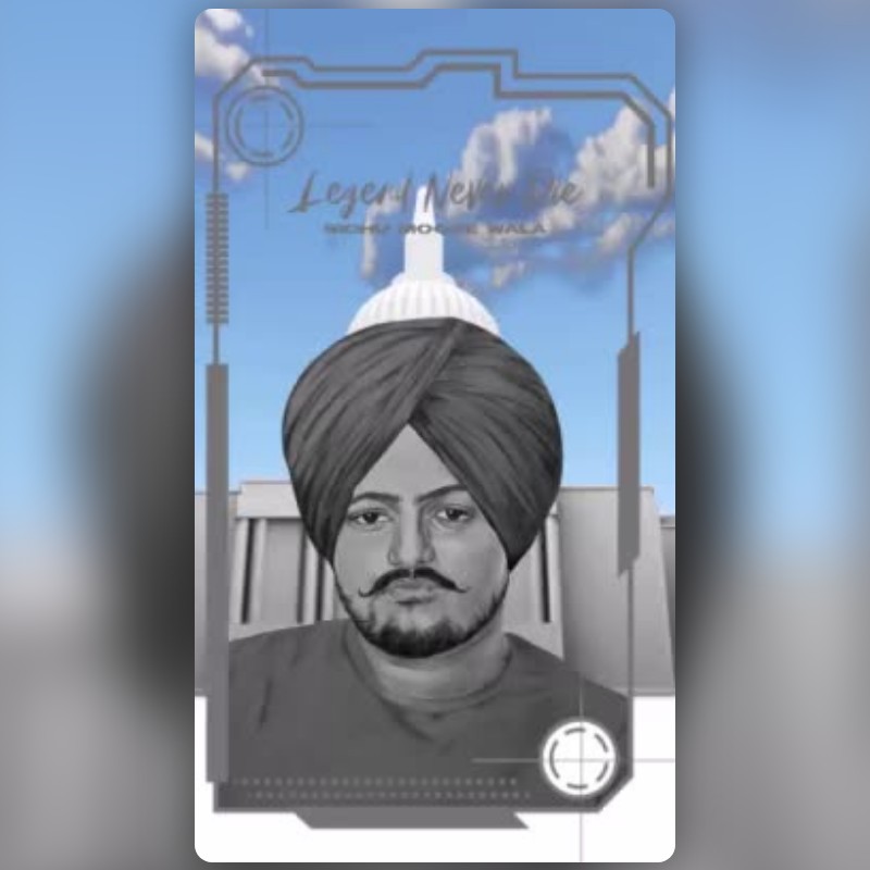 Sidhu Moose Wala Lens by HarDeep - Snapchat Lenses and Filters