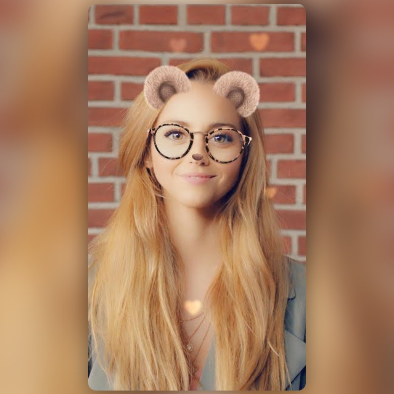 Creamy Bear Lens By Snapchat - Snapchat Lenses And Filters