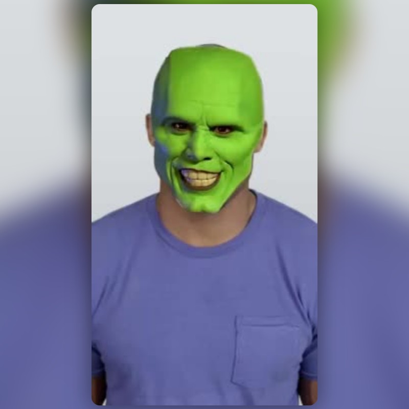 Green Mask Lens by UNDER 25 SJC - Snapchat Lenses and Filters